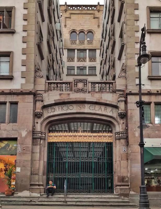Departamento En El Centro Historico Cdmx Bolivar 8 Edificio Santa Clara Città del Messico Esterno foto